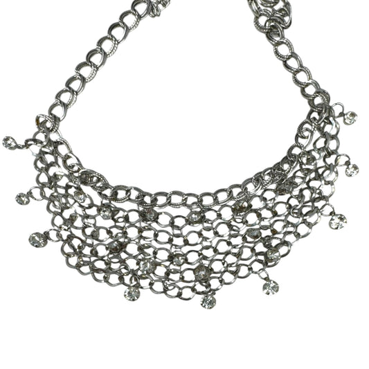 Chain Mail Collar Necklace By Unbranded