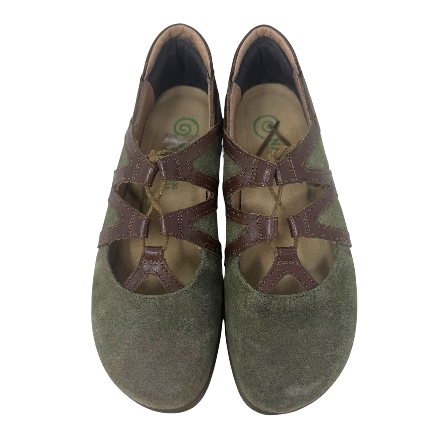 Timu Maryjanes By Noat In Olive, Size: 6