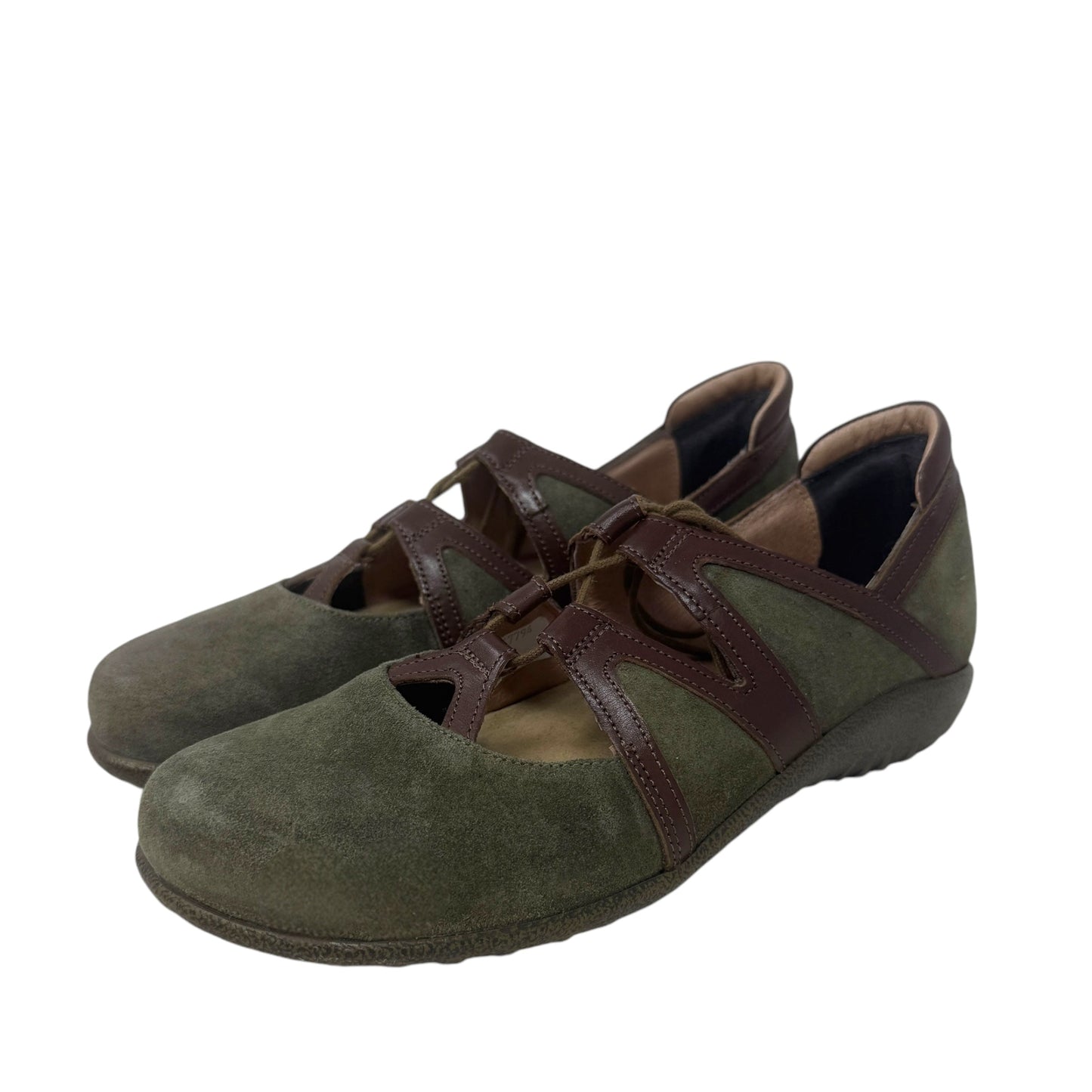 Timu Maryjanes By Noat In Olive, Size: 6