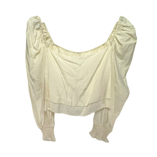 Puffed Sleeve Crop Top By Gianni Bini  Size: L