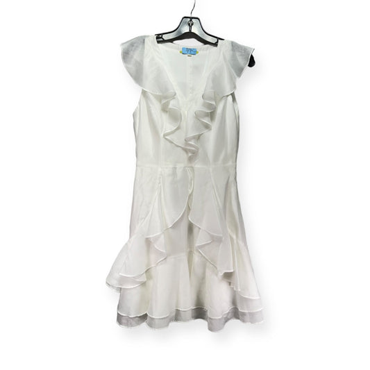 Isla Ruffle Flounce Hem Dress By Gianni Bini  Size: 4