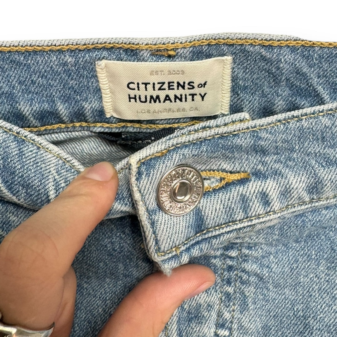 Blue Denim Jeans Straight Citizens Of Humanity, Size 2
