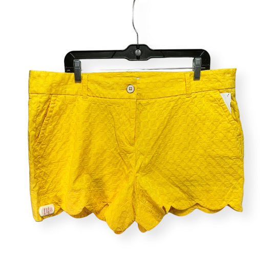 Yellow Shorts Crown And Ivy, Size 16