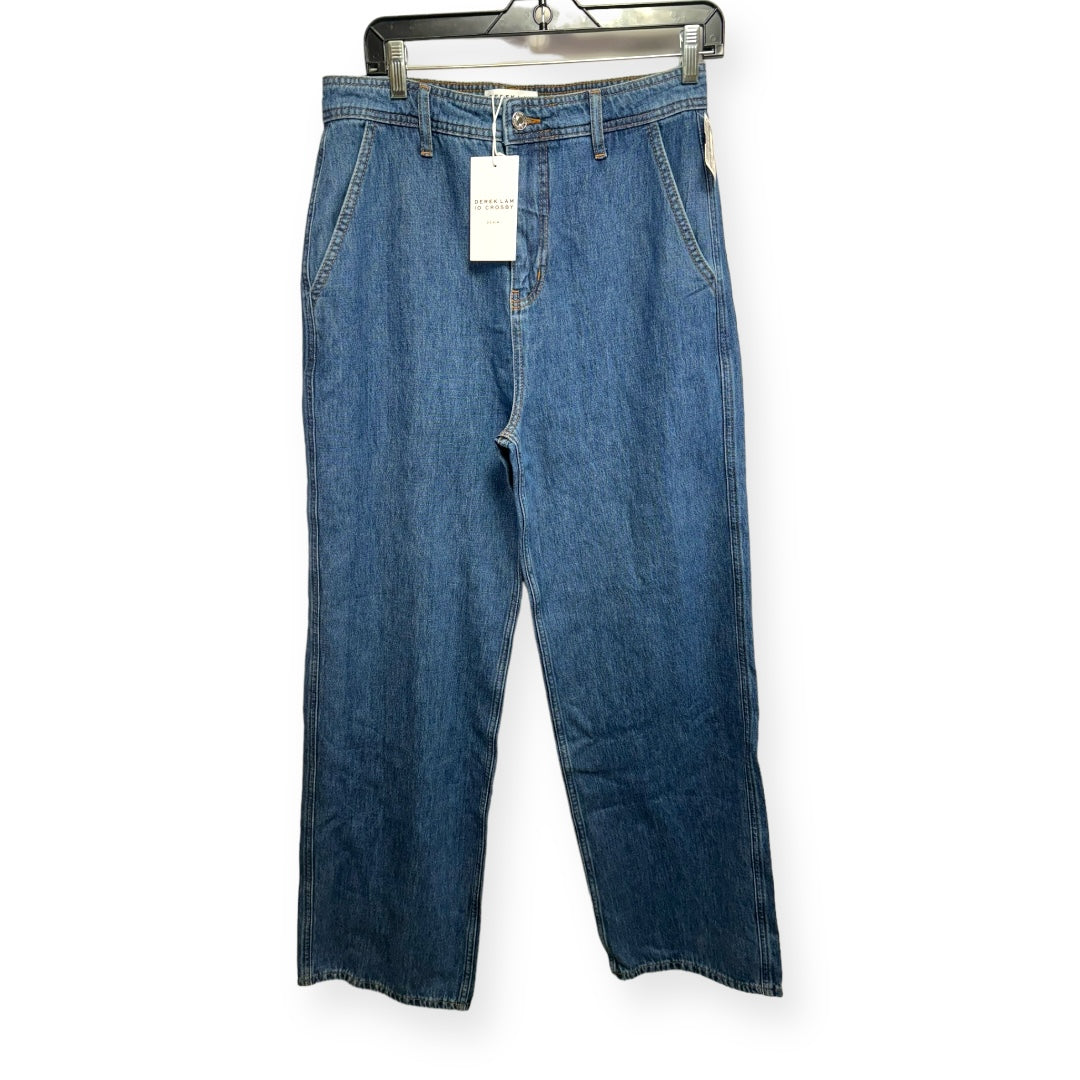Blue Denim Jeans Wide Leg Derek Lam, Size 8 (29)