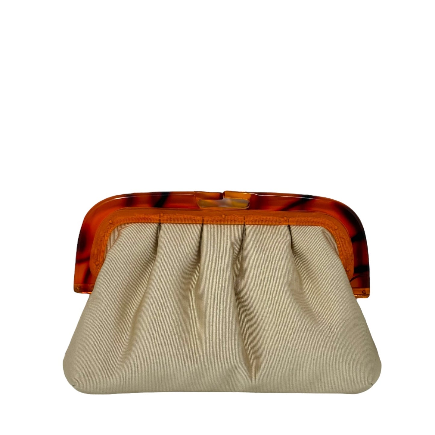 Lucite Handle Clutch Kate Landry, Size Medium