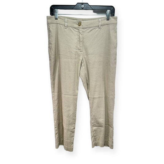 Tan Pants Linen J. Jill, Size 6