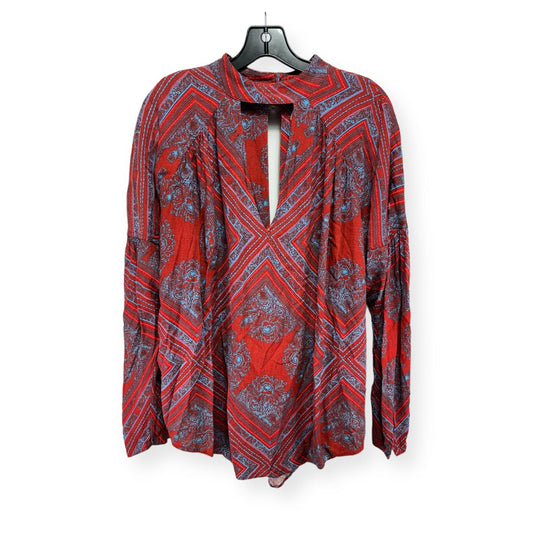 Multi-colored Top Long Sleeve Free People, Size S