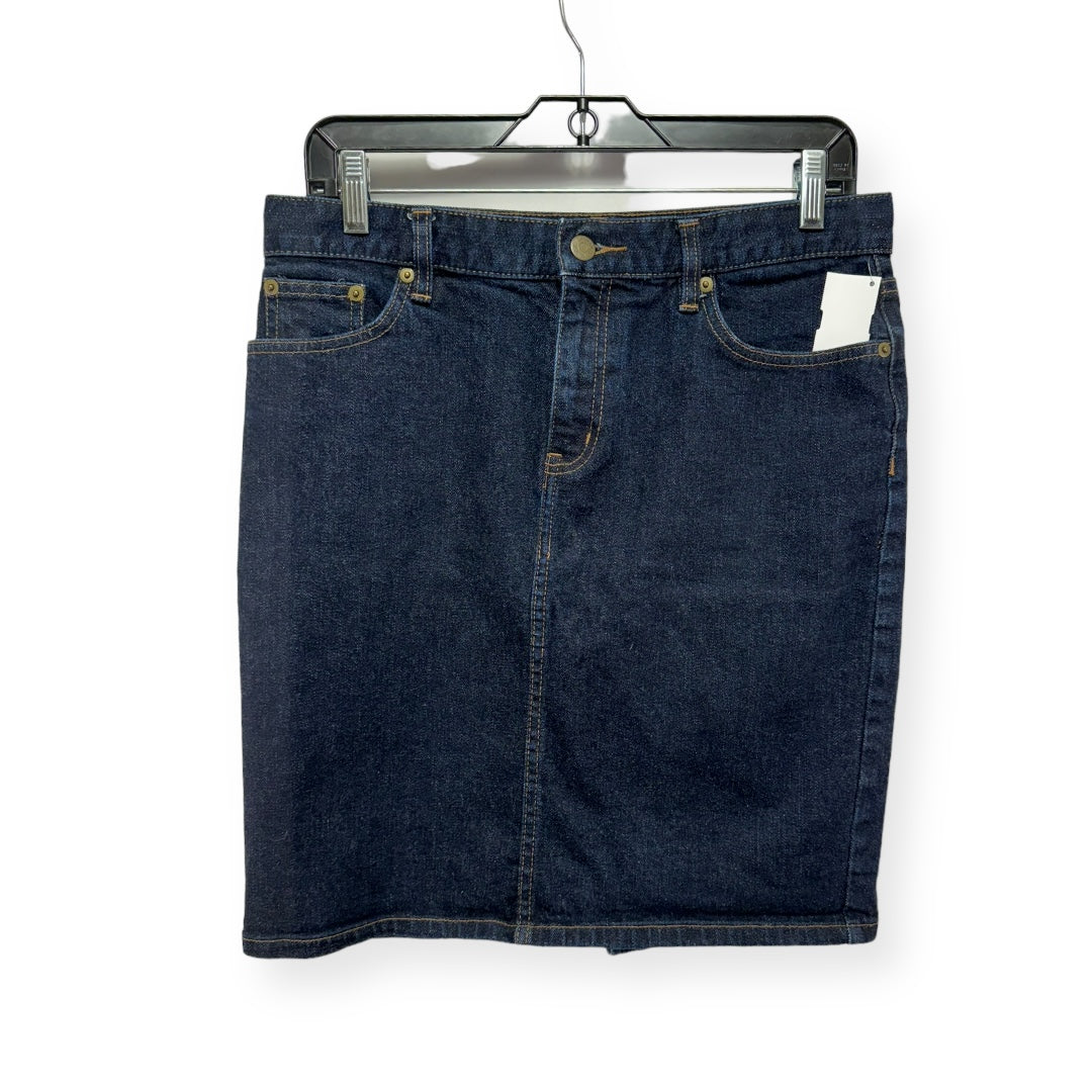 Blue Denim Skirt Mini & Short Ralph Lauren, Size 8petite