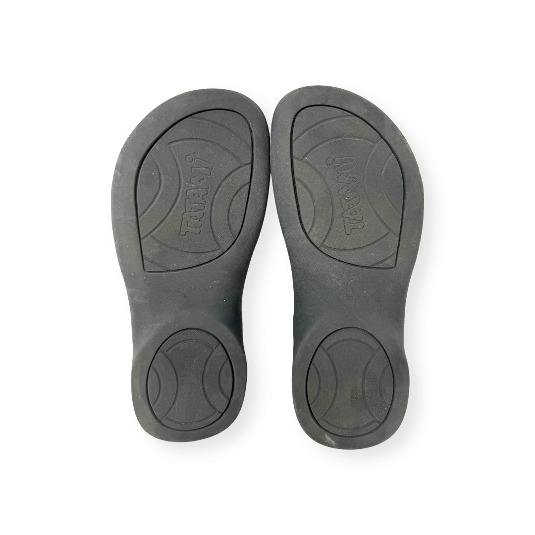 Black Sandals Flats Birkenstock, Size 10
