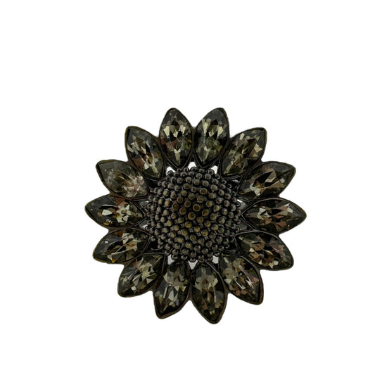 Smoky Quartz Tone Sunflower Ring Other By Fossil  Size: 7
