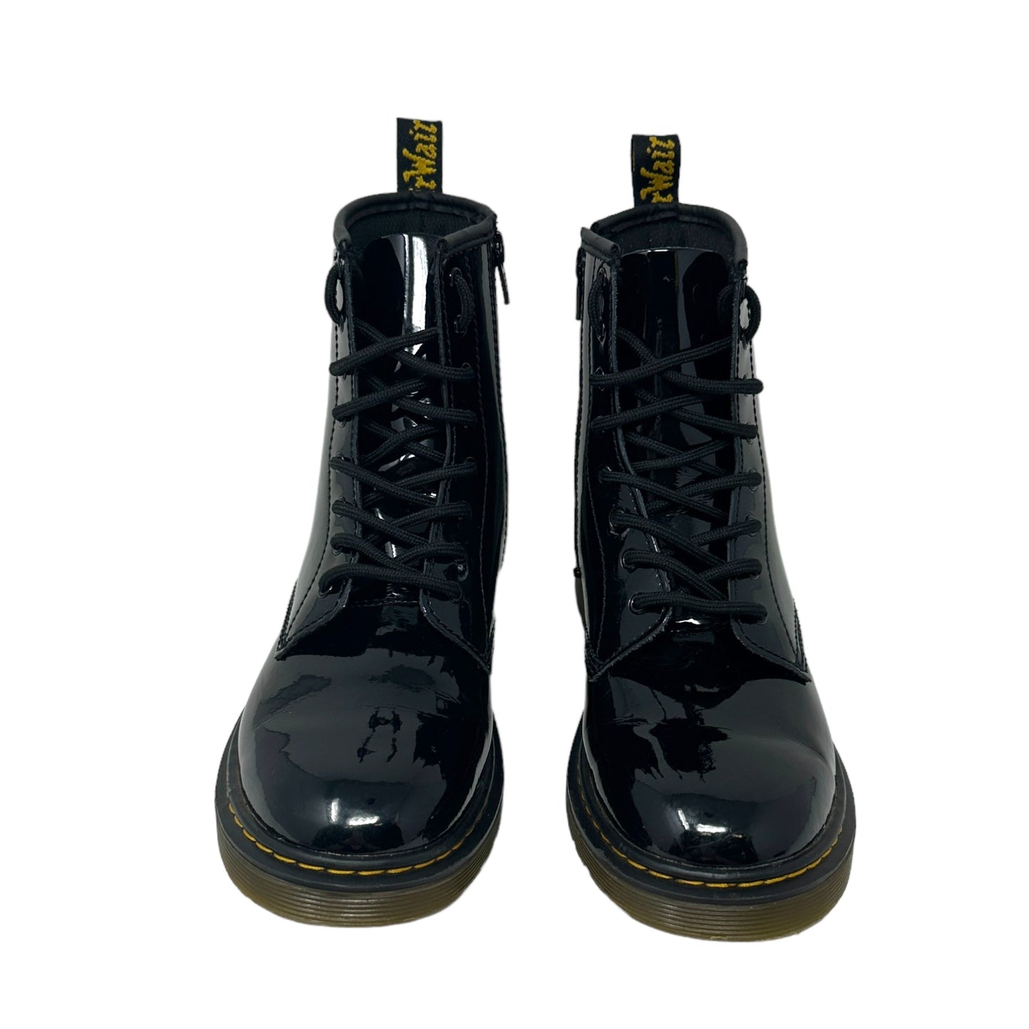 1460 Patent Leather Combat Boots By Dr Martens  Size: 6