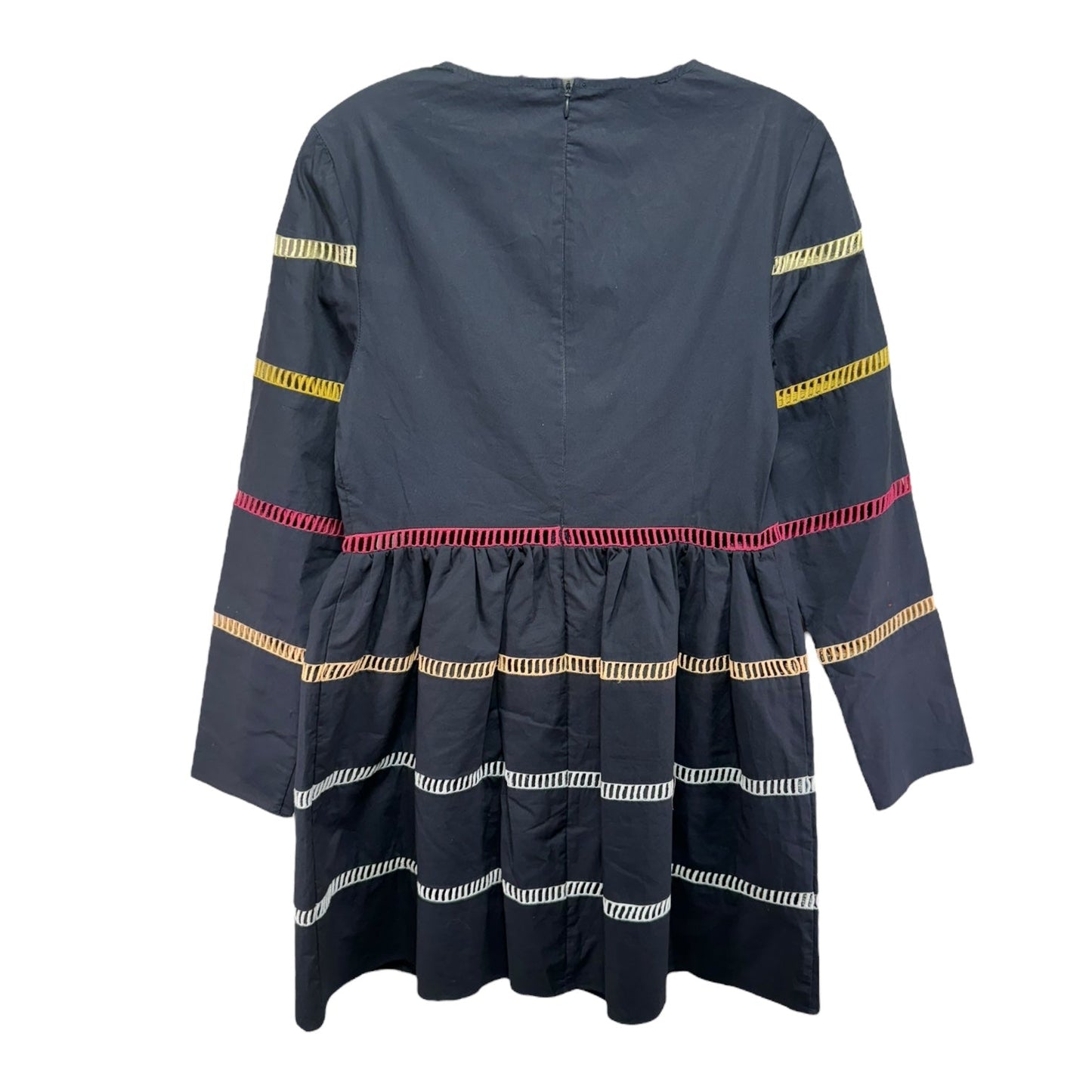 Navy Stripe Babydoll Dress English Factory, Size S