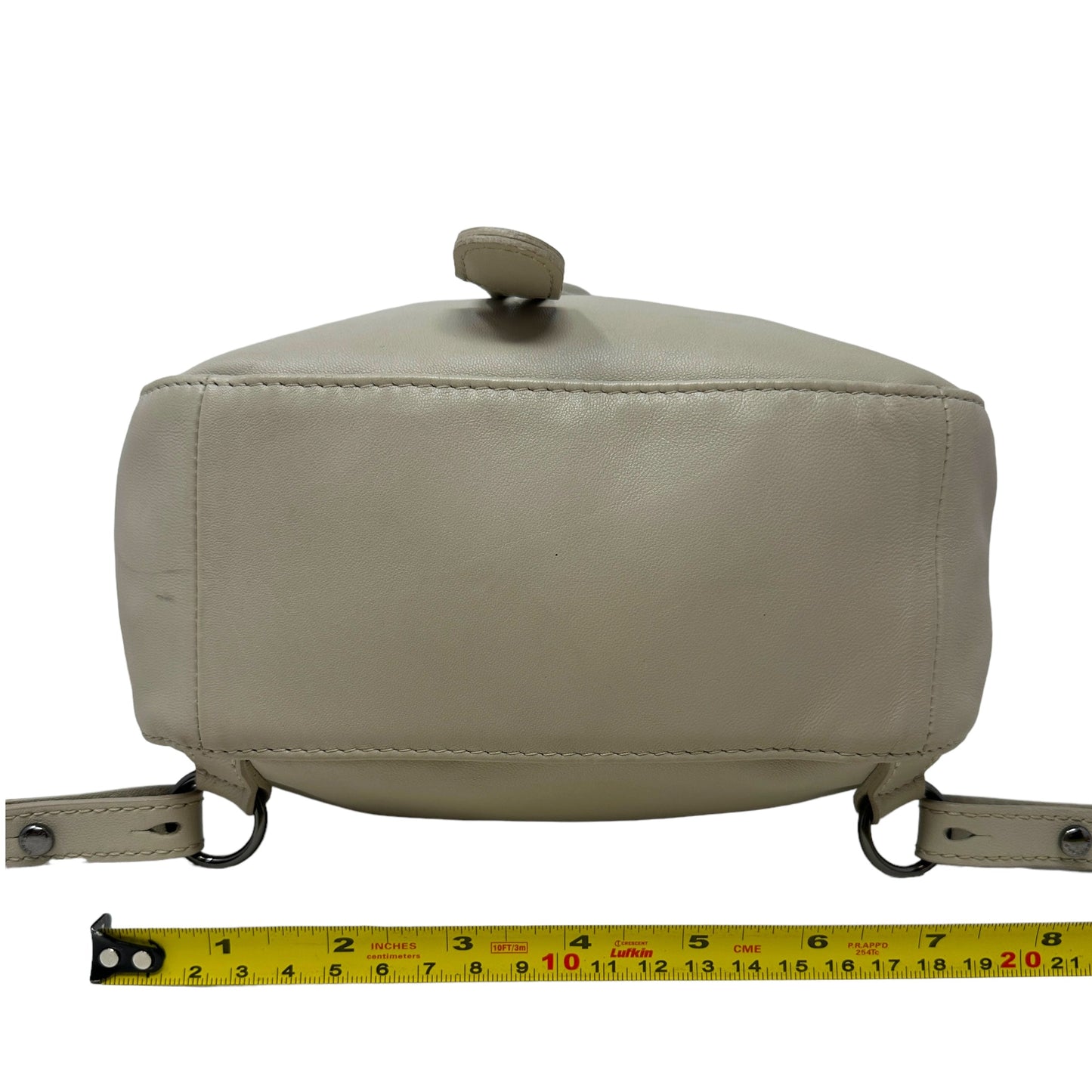 Cavalcade Leather Backpack Designer By Longchamp  Size: Medium