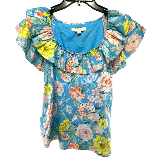 Top Short Sleeve By Loft  Size: L