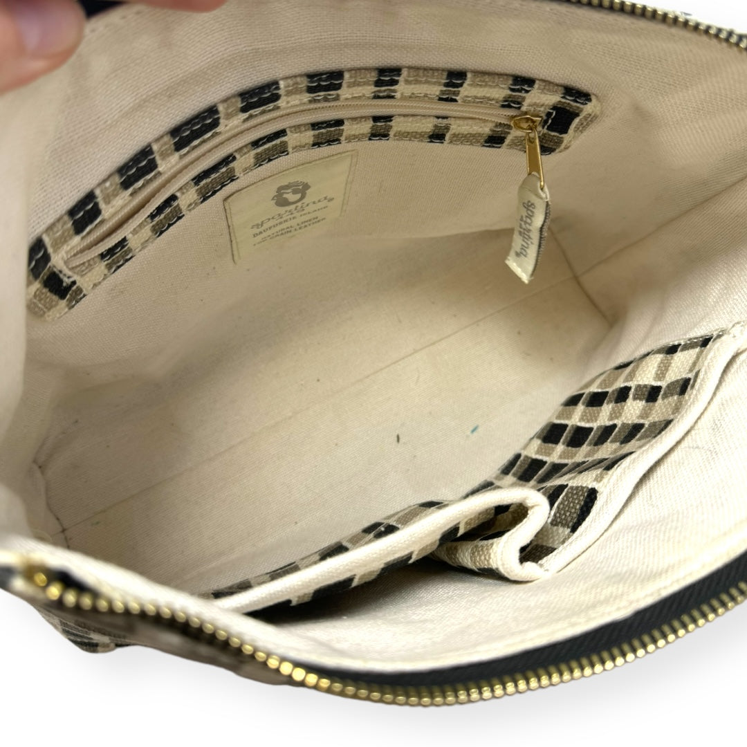 City Market Dixie Shoulder Bag in Linen Designer By Spartina  Size: Medium