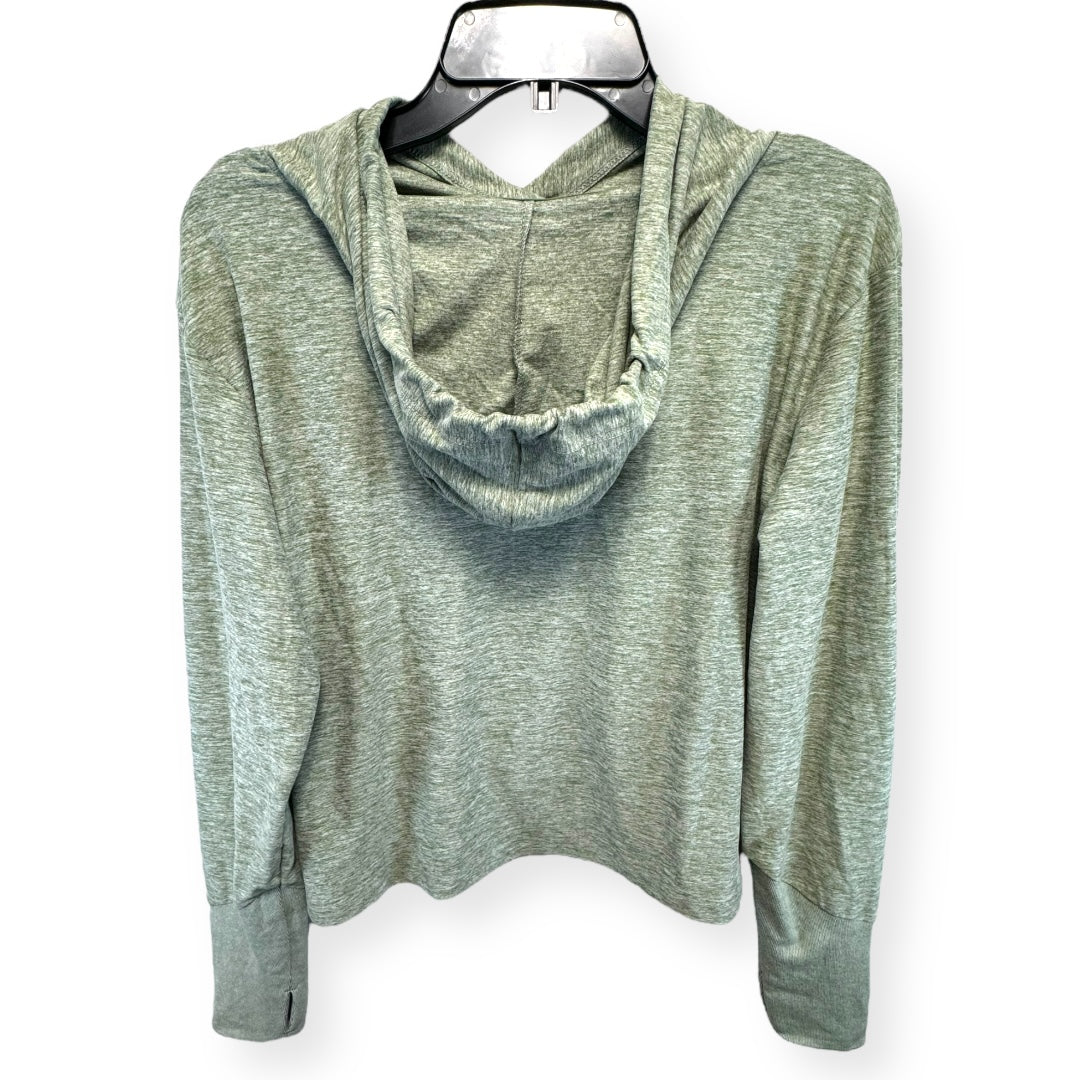 Green Athletic Sweatshirt Hoodie Nine West, Size M