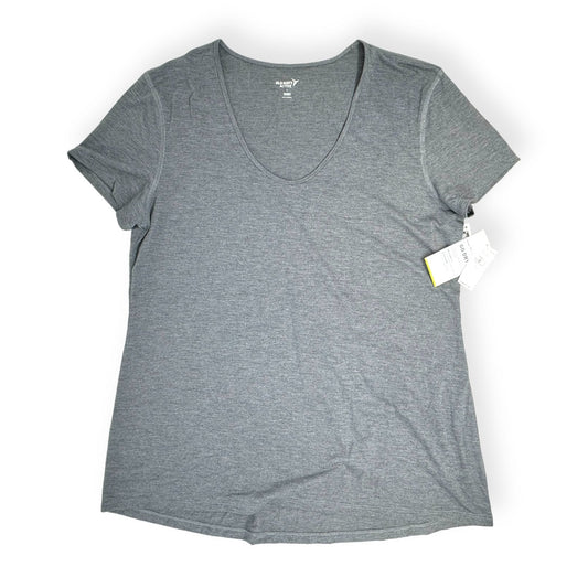 Grey Athletic Top Short Sleeve Old Navy, Size L
