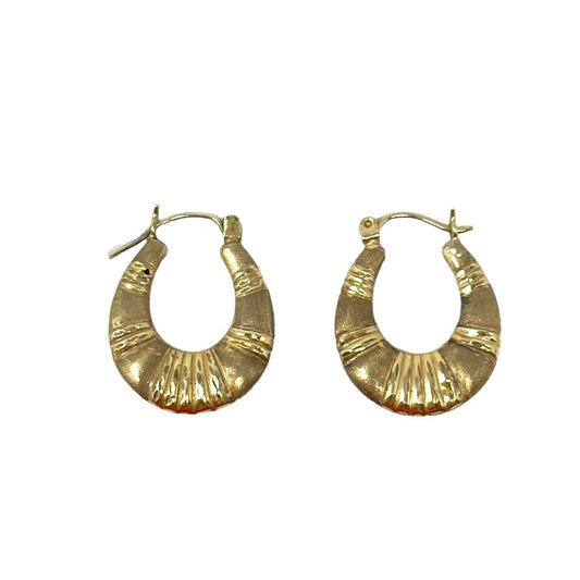 Small Gold Hoop Earrings By Unknown Brand