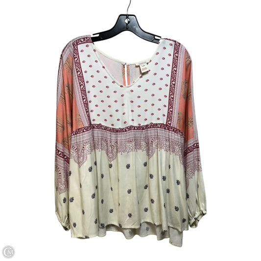 Top Long Sleeve By Sundance In Multi-colored, Size: S