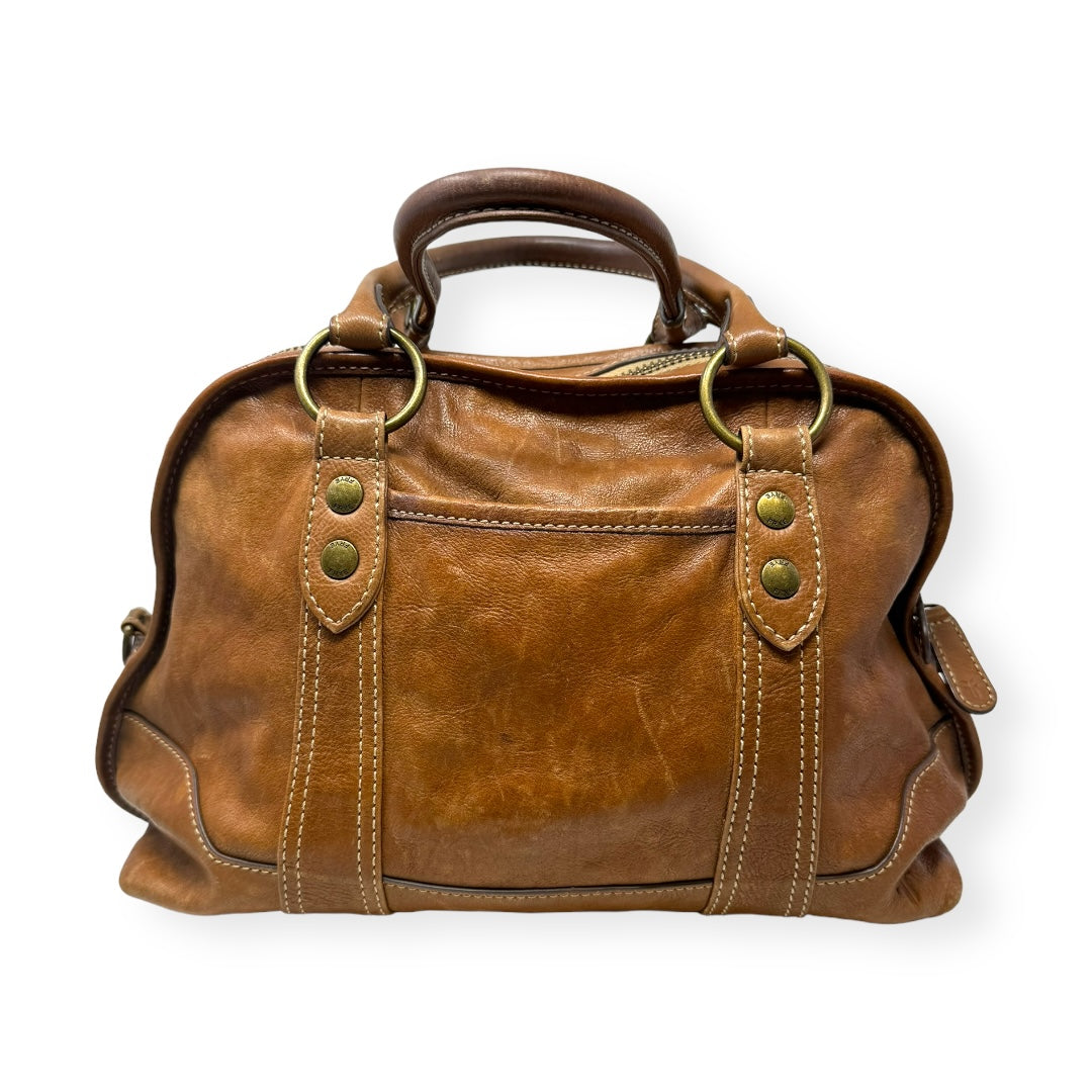 Melissa Domed Satchel Handbag Designer By Frye  Size: Medium