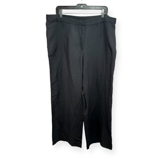 Black Pants Linen H&m, Size 18
