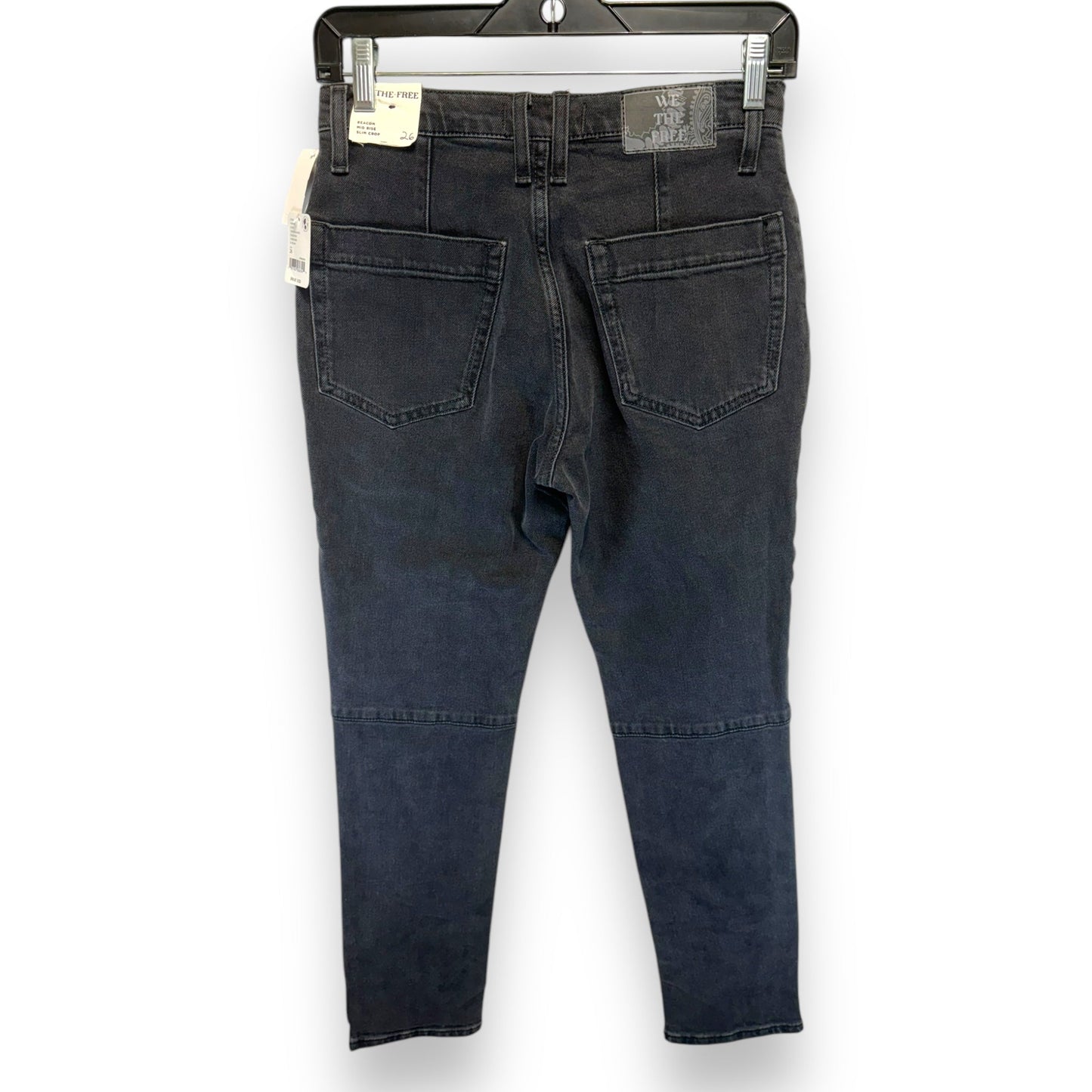 Jeans Cropped By We The Free In Black Denim, Size: 4