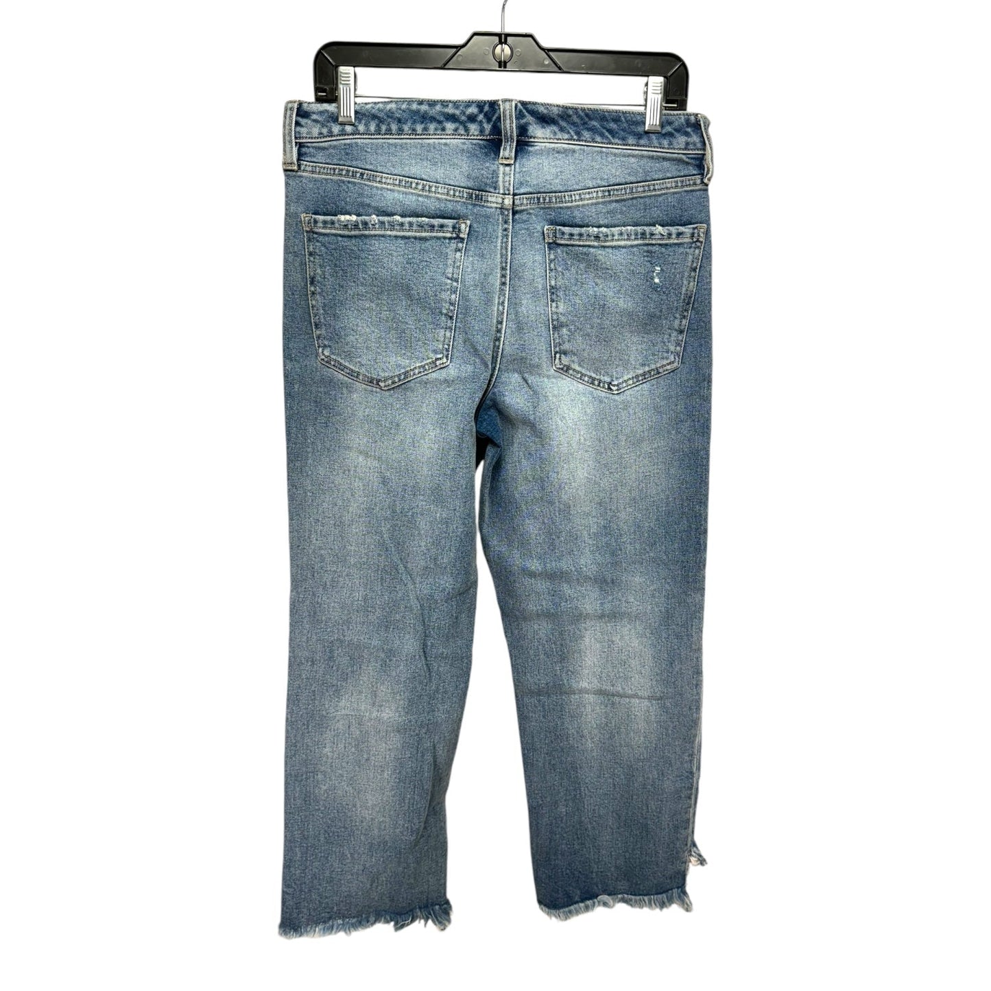 Jeans Straight By Liverpool In Blue Denim, Size: 8