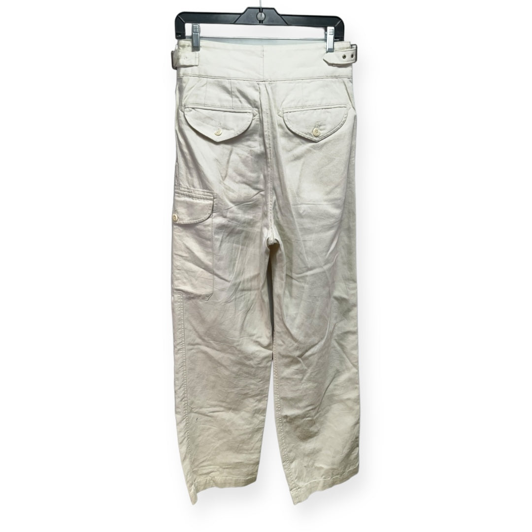 Cream Pants Cargo & Utility Banana Republic, Size 2