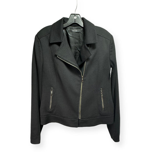 Black Jacket Moto T Tahari, Size 18