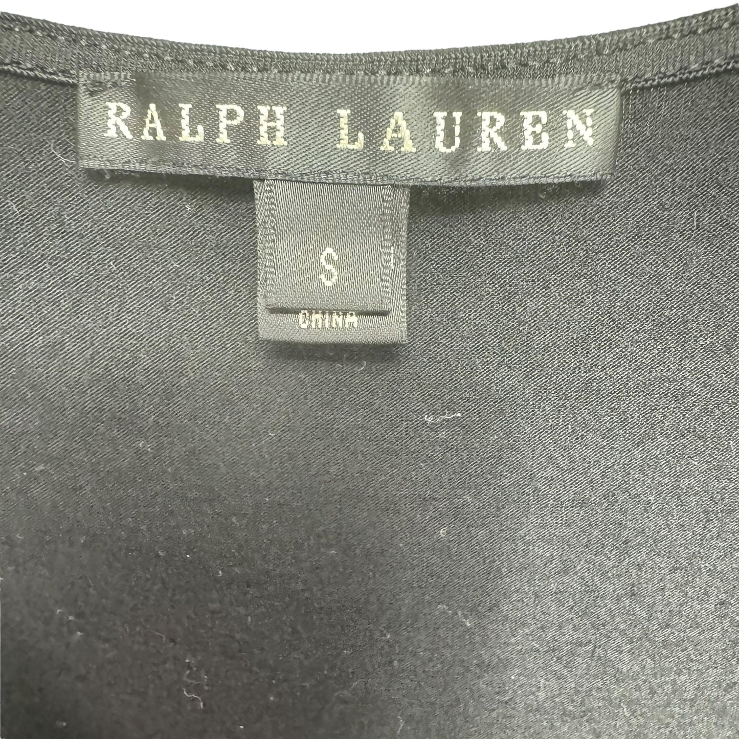 Black Dress Designer Ralph Lauren Black Label, Size S