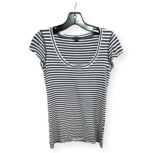 Striped Pattern Top Short Sleeve Theory, Size S