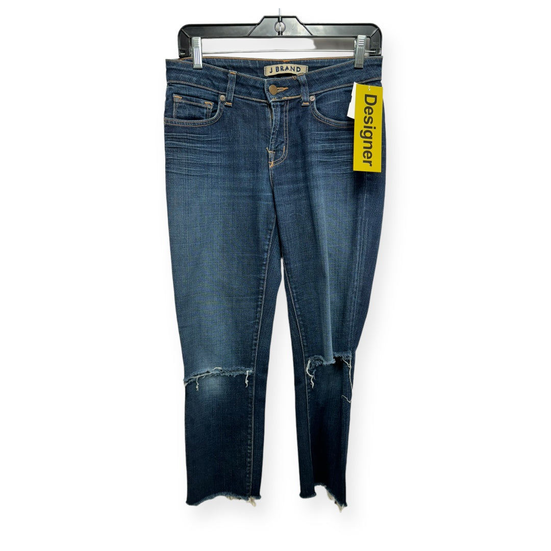 Blue Denim Jeans Designer J Brand, Size 6
