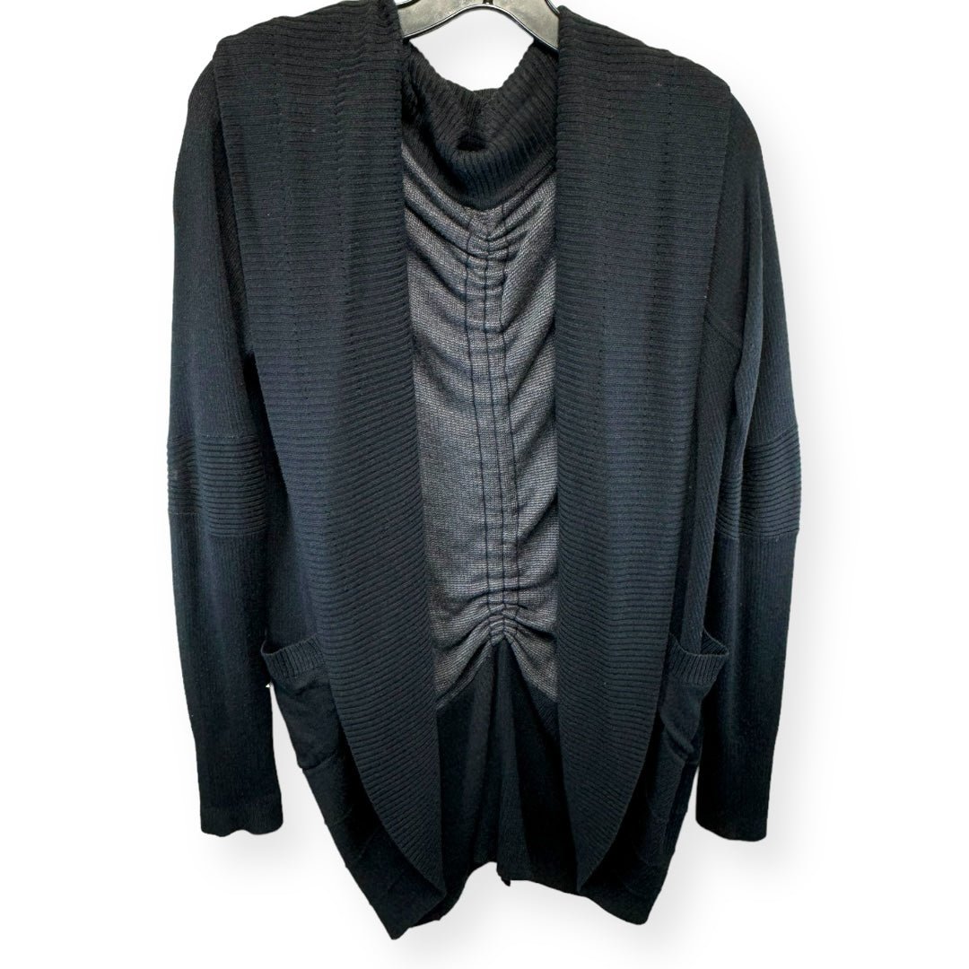 Black Sweater Cardigan Lululemon, Size L