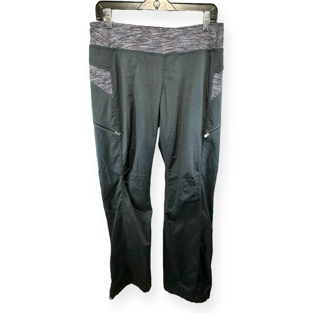 Black & Grey Athletic Pants Lululemon, Size 8
