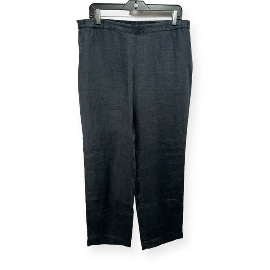 Black Pants Linen J. Jill, Size M