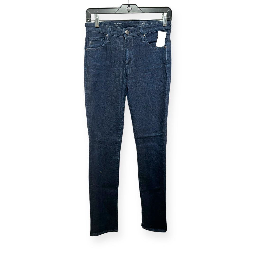 Blue Denim Jeans Designer Adriano Goldschmied, Size 2