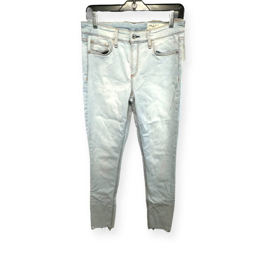 Blue Denim Jeans Designer Rag & Bones Jeans, Size 8