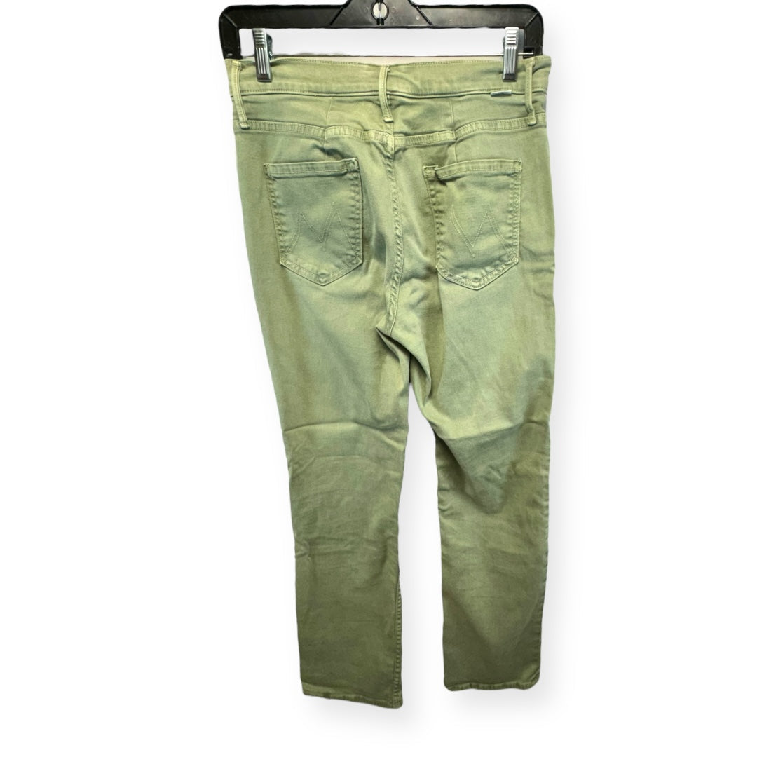 Green Jeans Designer Mother Jeans, Size 8