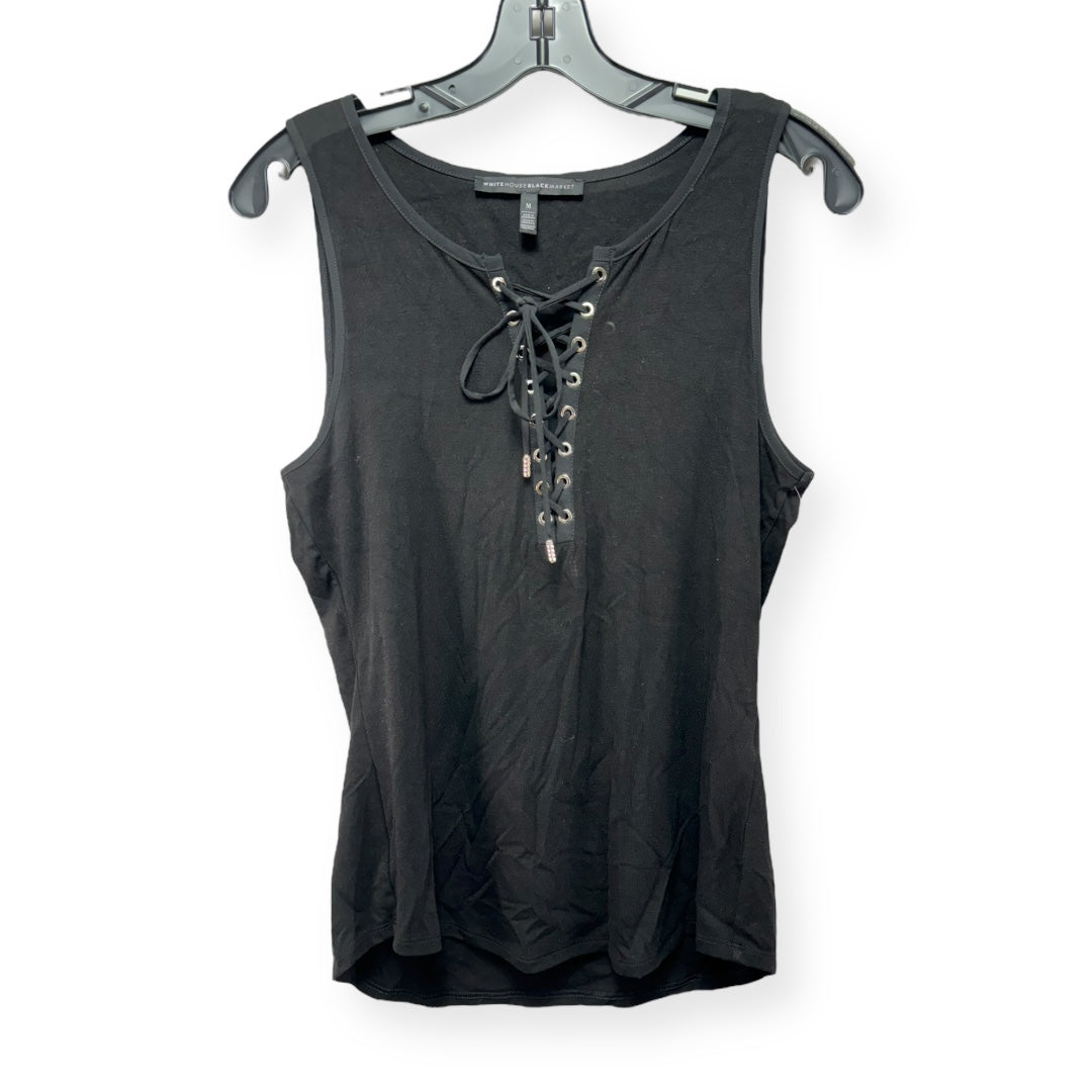 Black Top Sleeveless White House Black Market, Size M