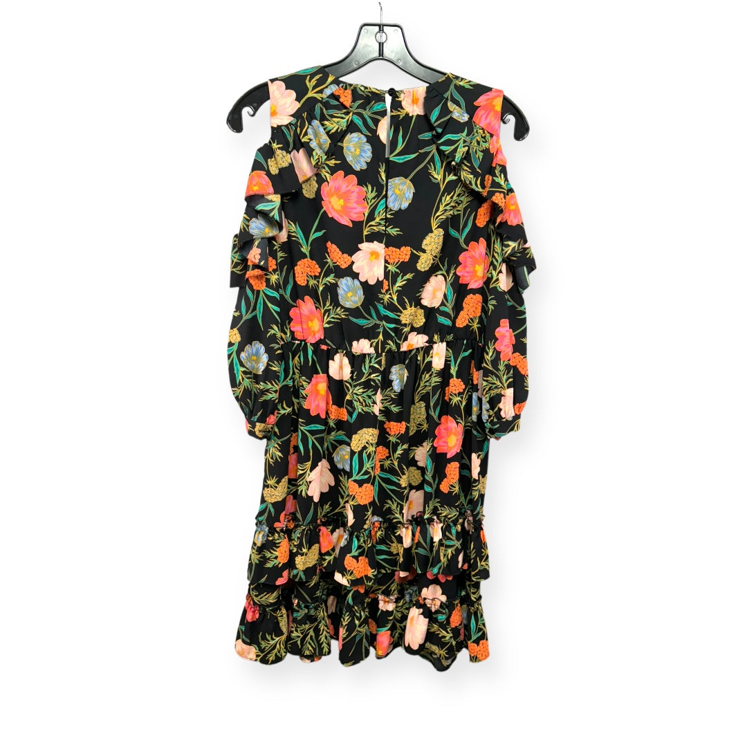 Blossom Cold Shoulder Ruffle Dress Designer Kate Spade, Size 6
