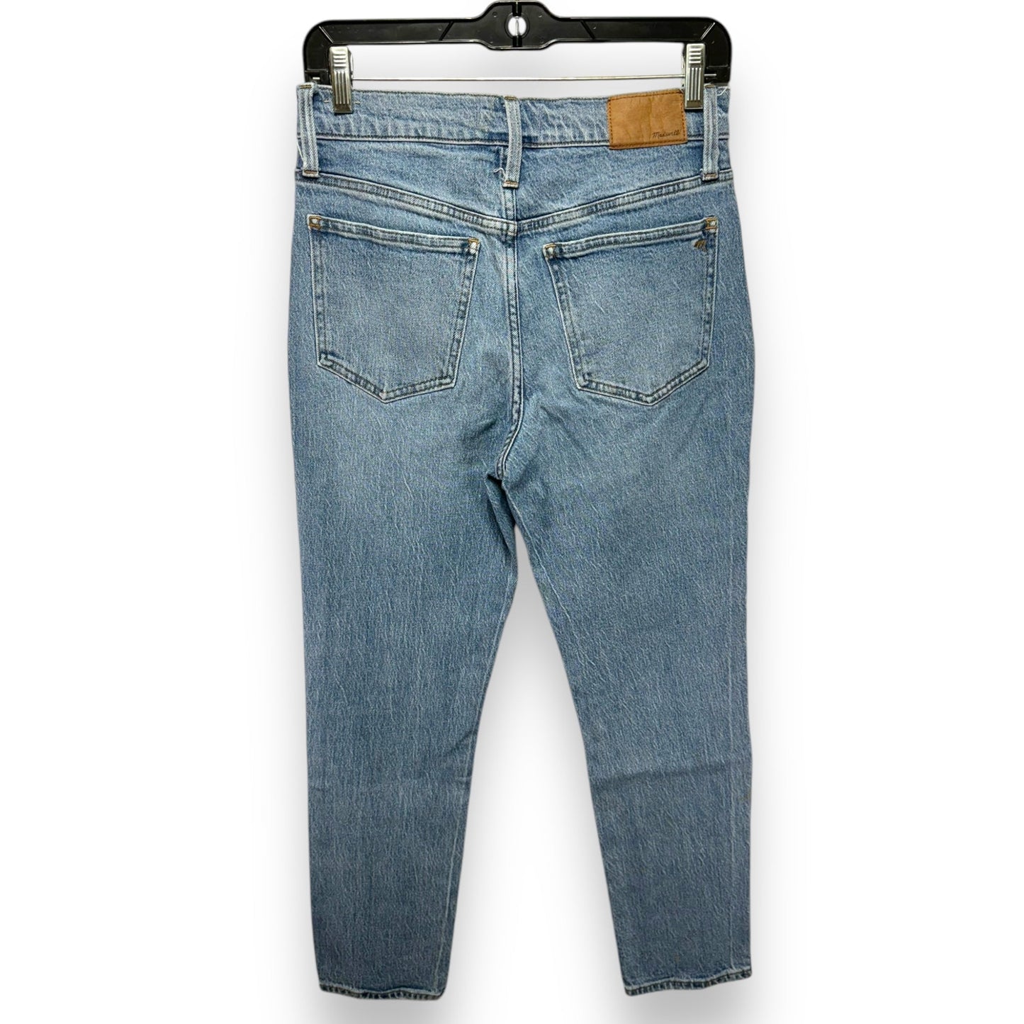 Jeans Straight By Madewell In Blue Denim, Size: 2