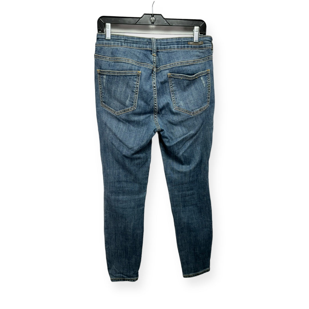 Blue Denim Jeans Skinny Pilcro, Size 8