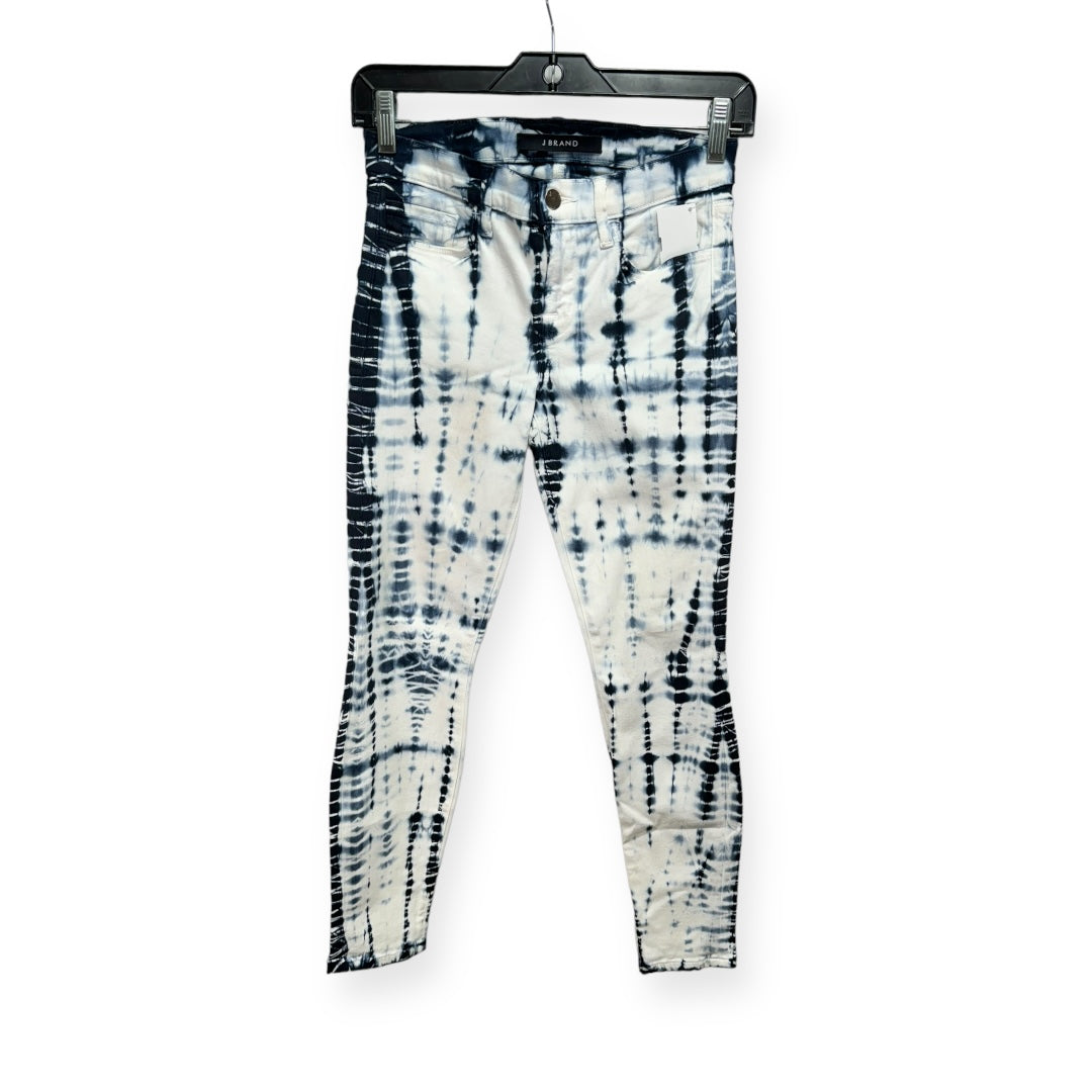 Tie Dye Print Jeans Designer J Brand, Size 0