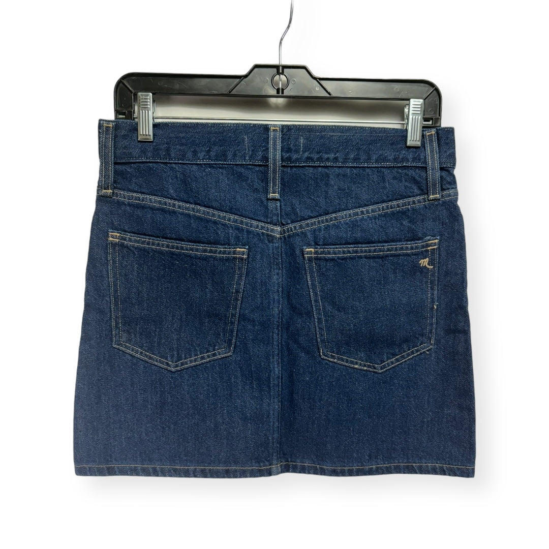 Blue Denim Skirt Mini & Short Madewell, Size 0