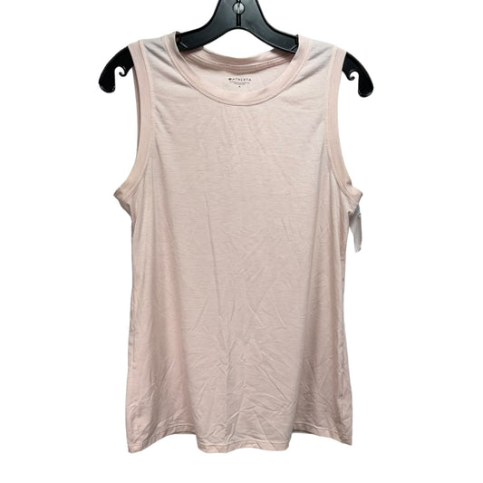 Top Sleeveless By Athleta In Peach, Size: S