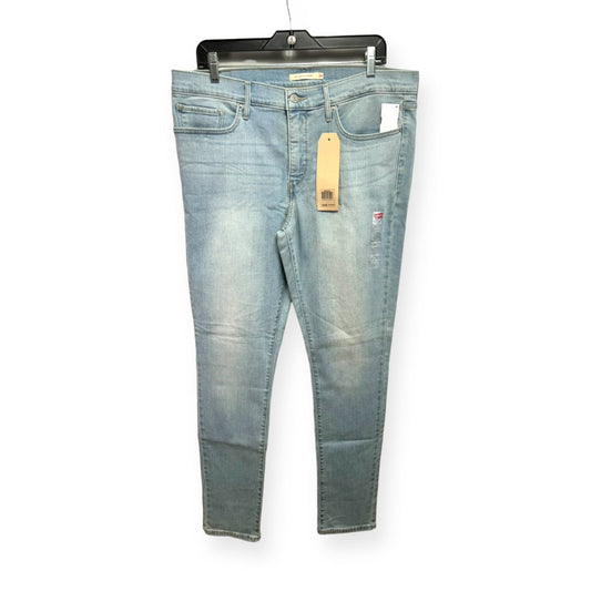 Blue Denim Jeans Skinny Levis, Size 16