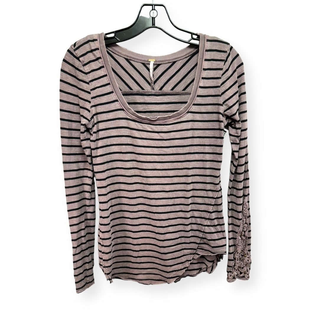 Striped Pattern Top Long Sleeve Free People, Size S