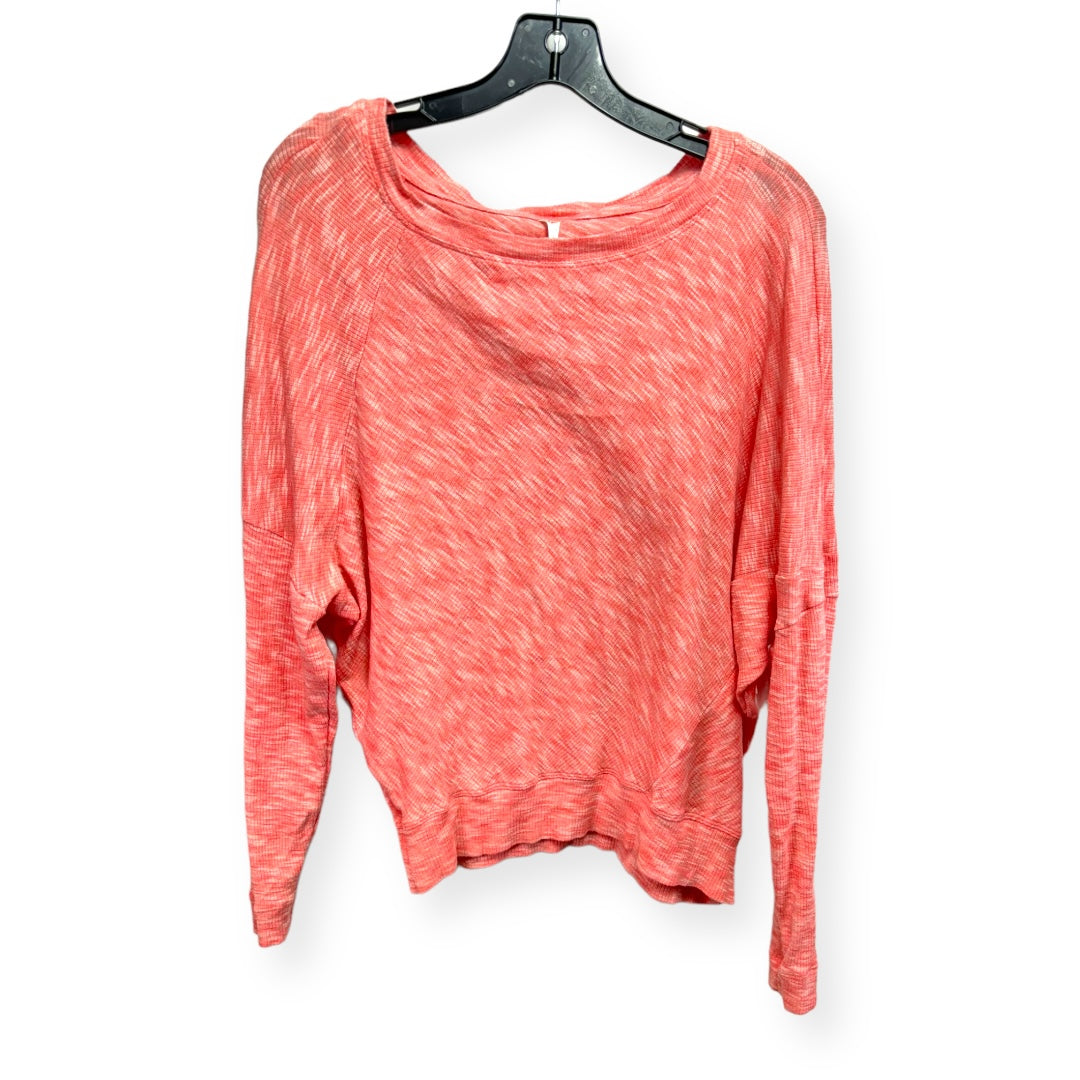 Coral Top Long Sleeve Anthropologie, Size S