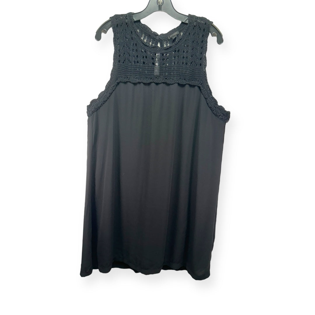 Dress Casual Maxi By Ann Taylor In Black, Size: Xxl