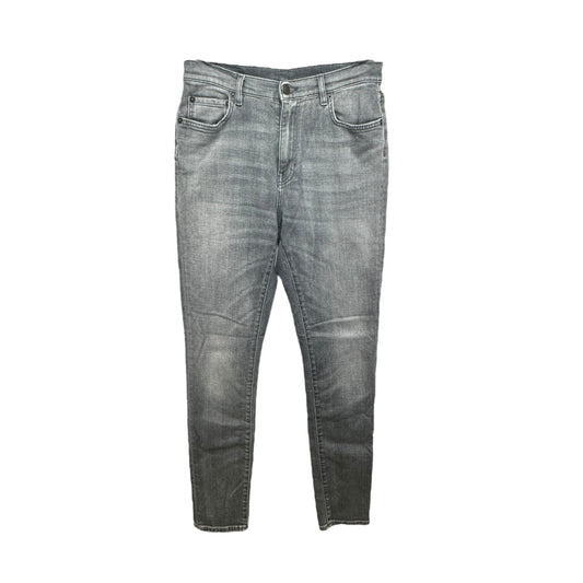 Mini Skinny Jeans in Washed Grey Designer 6397, Size 8/29